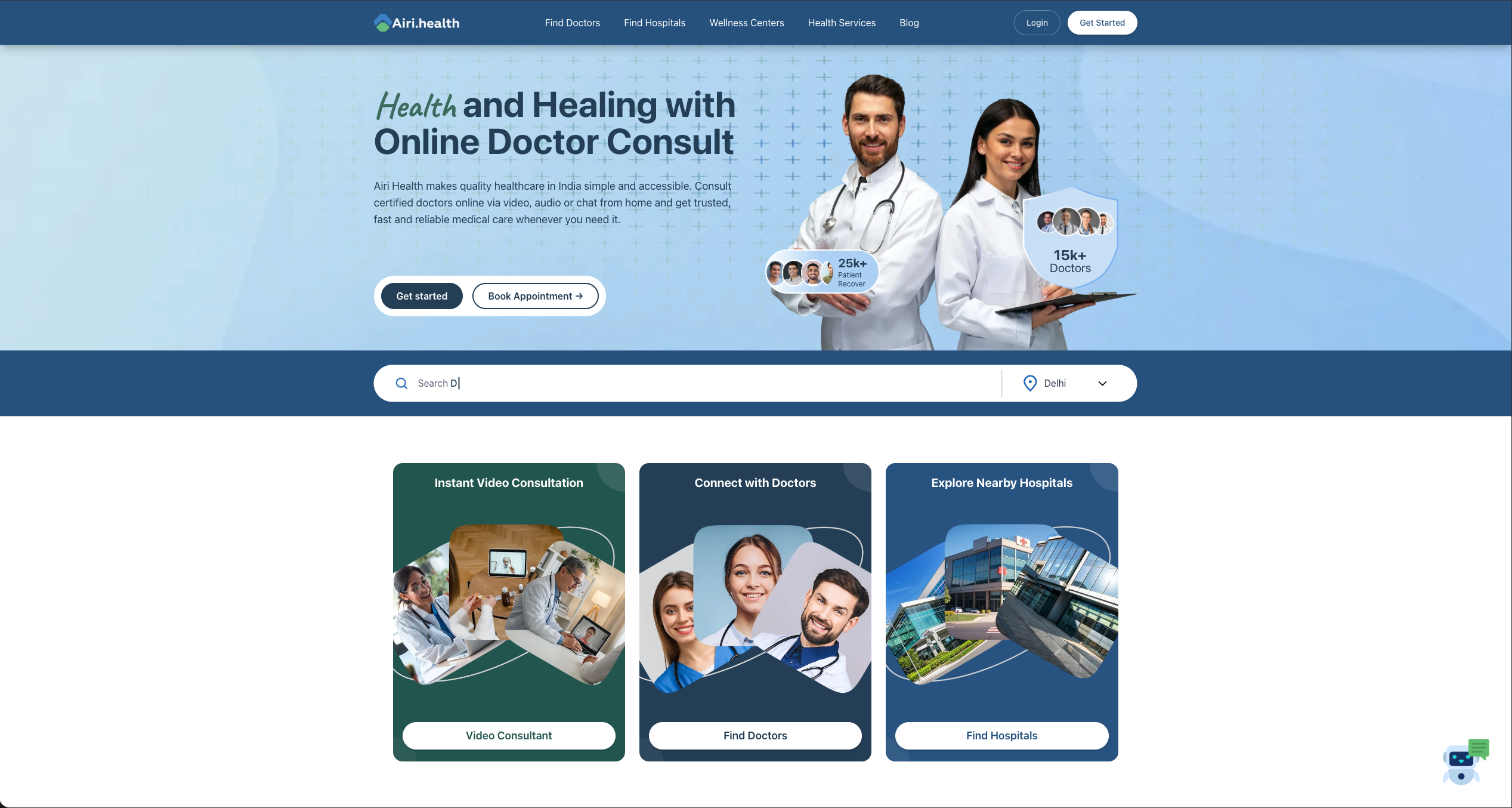 Airi.health - Patient Healthcare & Telemedicine Platform
